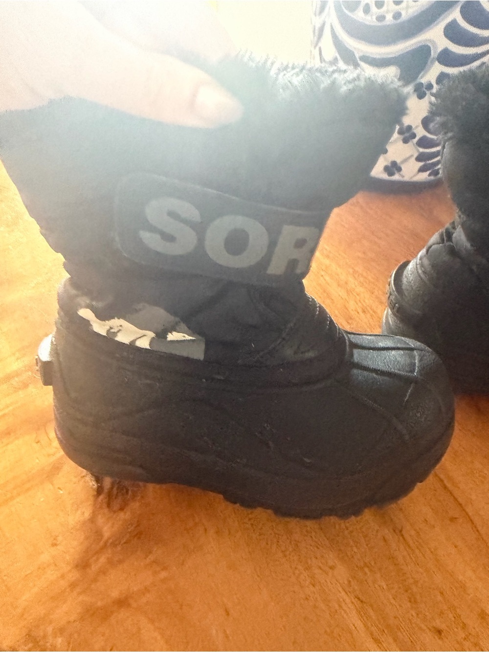 Sorel Kids Black Winter Rain & Snow Boots